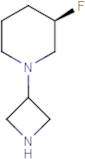 (R)-1-(Azetidin-3-yl)-3-fluoropiperidine