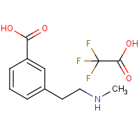 2,2,2-Trifluoroacetic acid compound with 3-(2-(methylamino)ethyl)benzoic acid