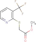 Methyl [[3-(trifluoromethyl)pyridin-2-yl]sulfanyl]acetate