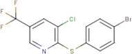 2-(4-Bromophenyl)sulphanyl-3-chloro-5-(trifluoromethyl)pyridine