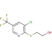 2-[[3-Chloro-5-(trifluoromethyl)pyridin-2-yl]sulfanyl]ethanol