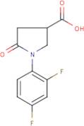 1-(2,4-Difluorophenyl)pyrrolidin-5-one-3-carboxylic acid