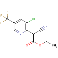 Ethyl 2-[3-chloro-5-(trifluoromethyl)pyridin-2-yl]-2-cyanoacetate