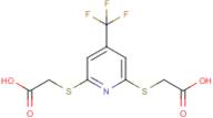 [[6-Carboxymethylsulfanyl-4-(trifluoromethyl)pyridin-2-yl]sulfanyl]acetic acid