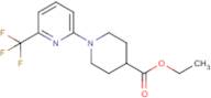 Ethyl 1-[6-(trifluoromethyl)pyridin-2-yl]piperidine-4-carboxylate