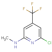 2-Chloro-6-(methylamino)-4-(trifluoromethyl)pyridine