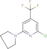 2-Chloro-6-(pyrrolidin-1-yl)-4-(trifluoromethyl)pyridine