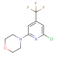 6-Chloro-2-morpholino-4-(trifluoromethyl)pyridine