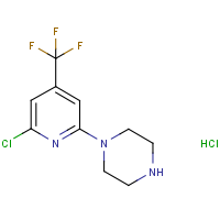 1-[6-Chloro-4-(trifluoromethyl)pyridin-2-yl]piperazine hydrochloride