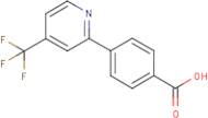 4-[4-(Trifluoromethyl)pyridin-2-yl]benzoic acid