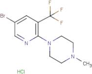 5-Bromo-2-(4-methylpiperazin-1-yl)-3-(trifluoromethyl)pyridine hydrochloride