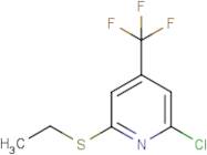 2-Chloro-6-ethylmercapto-4-(trifluoromethyl)pyridine