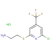 6-Chloro-2-(2-aminoethyl)sulphanyl-4-(trifluoromethyl)pyridine hydrochloride