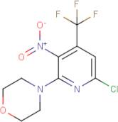 6-Chloro-2-(morpholin-4-yl)-3-nitro-4-(trifluoromethyl)pyridine