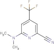 2-Cyano-6-(dimethylamino)-4-(trifluoromethyl)pyridine