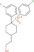 2-(4-(4-Chlorophenylsulfonyl)-4-(2,5-difluorophenyl)cyclohexyl)ethanol