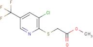 Methyl [[3-chloro-5-(trifluoromethyl)pyridin-2-yl]sulfanyl]acetate