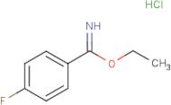 Ethyl 4-fluorobenzimidate hydrochloride