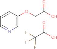 Pyridine-3-oxyacetic acid trifluoroacetate