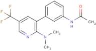 N-[3-[2-(Dimethylamino)-5-(trifluoromethyl)pyridin-3-yl]phenyl]acetamide