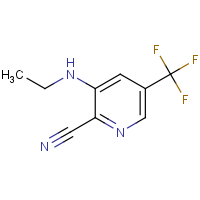 2-Cyano-3-(ethylamino)-5-(trifluoromethyl)pyridine