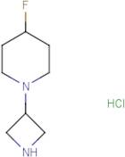 1-(Azetidin-3-yl)-4-fluoropiperidine hydrochloride