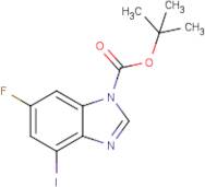 tert-Butyl 6-fluoro-4-iodo-1H-benzimidazole-1-carboxylate