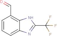 2-(Trifluoromethyl)-1H-benzimidazole-7-carbaldehyde