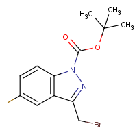 tert-Butyl 3-(bromomethyl)-5-fluoro-1H-indazole-1-carboxylate