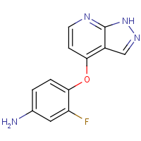 3-Fluoro-4-(1H-pyrazolo[3,4-b]pyridin-4-yloxy)aniline