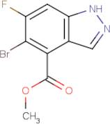 Methyl 5-bromo-6-fluoro-1H-indazole-4-carboxylate