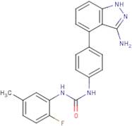 1-[4-(3-Amino-1H-indazol-4-yl)phenyl]-3-(2-fluoro-5-methylphenyl)urea