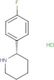 (S)-2-(4-Fluorophenyl)piperidine hydrochloride