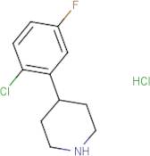 4-(2-Chloro-5-fluorophenyl)piperidine hydrochloride