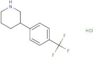 3-(4-(Trifluoromethyl)phenyl)piperidine hydrochloride