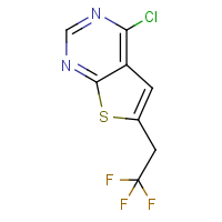 4-Chloro-6-(2,2,2-trifluoroethyl)thieno[2,3-d]pyrimidine