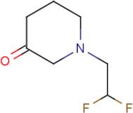 1-(2,2-Difluoroethyl)piperidin-3-one