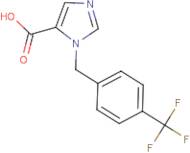 1-[4-(Trifluoromethyl)benzyl]-1H-imidazole-5-carboxylic acid