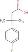 3-(4-Fluorophenyl)-3-methylbutanoic acid