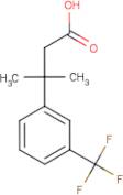 3-Methyl-3-[3-(trifluoromethyl)phenyl]butanoic acid