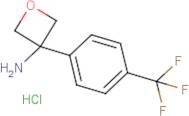 3-[4-(Trifluoromethyl)phenyl]oxetan-3-amine hydrochloride