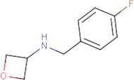 N-(4-Fluorobenzyl)oxetan-3-amine