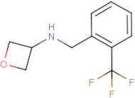 N-[2-(Trifluoromethyl)benzyl]oxetan-3-amine