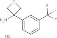 3-[3-(Trifluoromethyl)phenyl]oxetan-3-amine hydrochloride