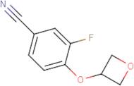 3-Fluoro-4-(oxetan-3-yloxy)benzonitrile