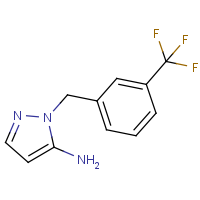 1-[3-(Trifluoromethyl)benzyl]-1H-pyrazol-5-amine