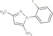 1-(2-Fluorophenyl)-3-methyl-1H-pyrazol-5-amine