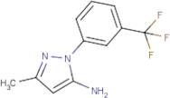 3-Methyl-1-[3-(trifluoromethyl)phenyl]-1H-pyrazol-5-amine