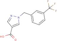 1-[3-(Trifluoromethyl)benzyl]-1H-pyrazole-4-carboxylic acid