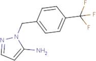 1-[4-(Trifluoromethyl)benzyl]-1H-pyrazol-5-amine